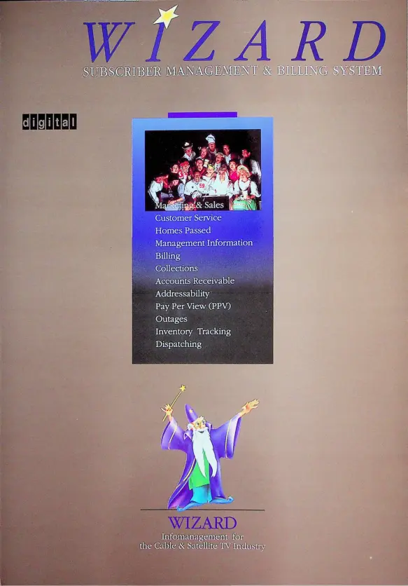 Wizard brochure - 1992